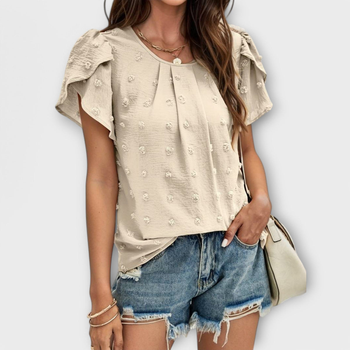 The Perfect Polka Dot Blouse