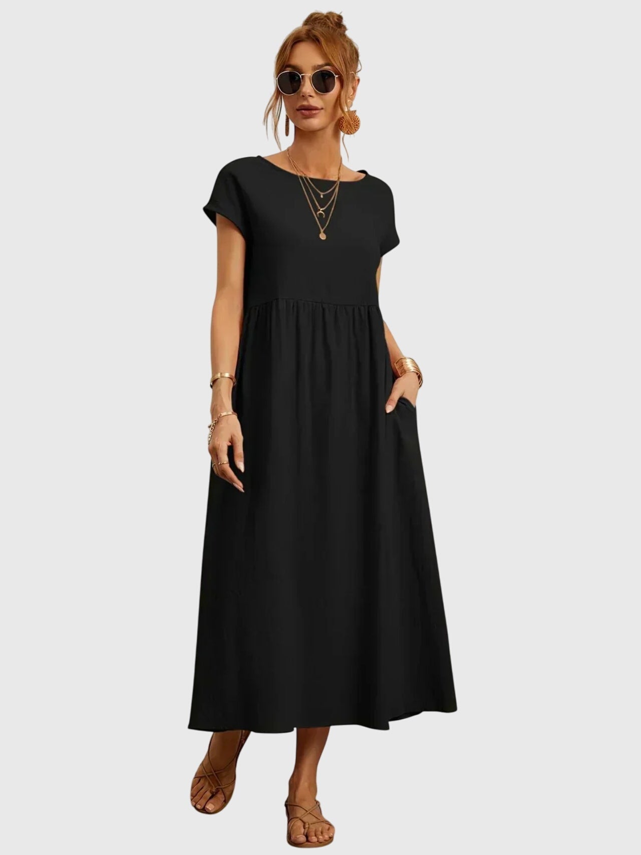 Giselle™ - Casual Pocket Dress