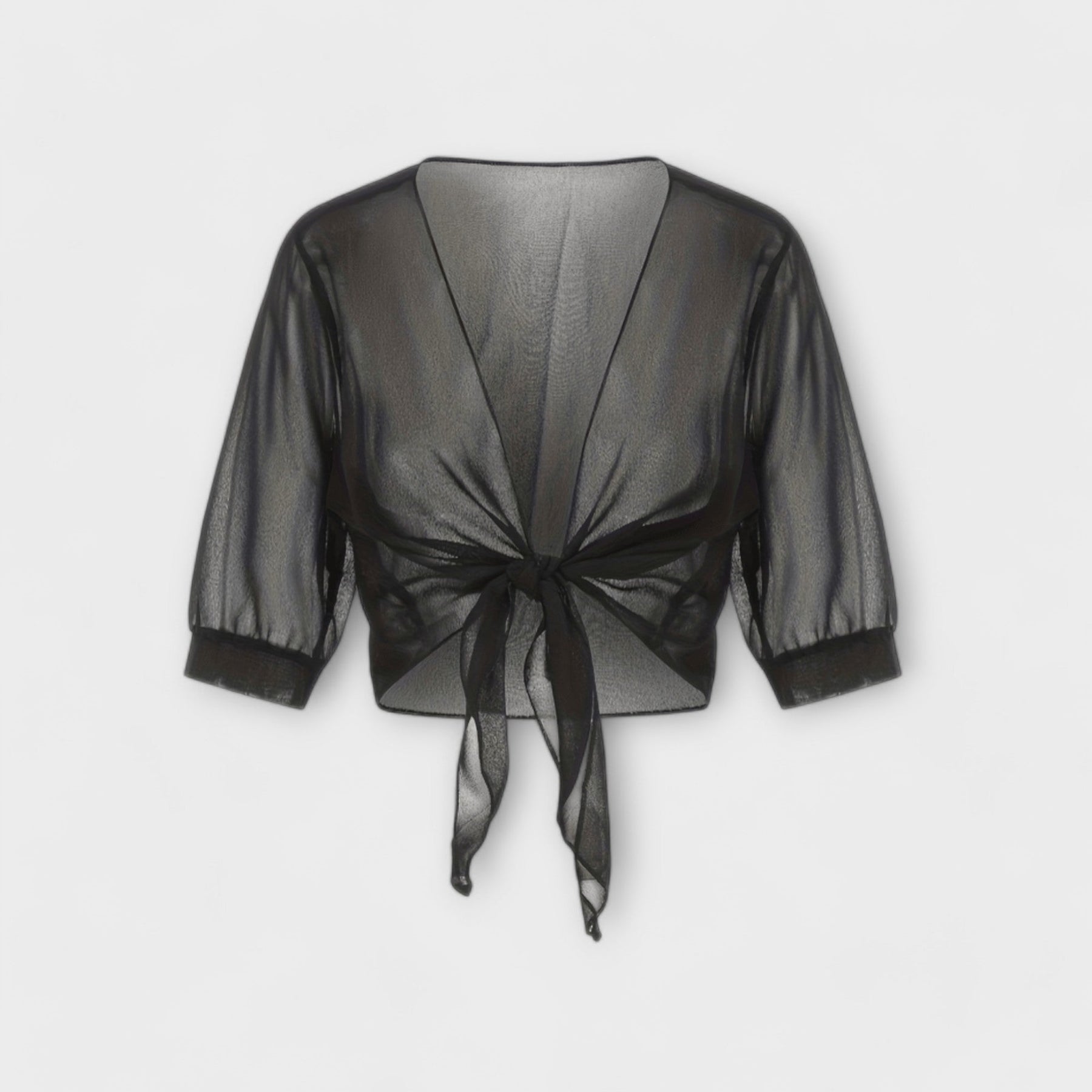 Blouse with Open Front