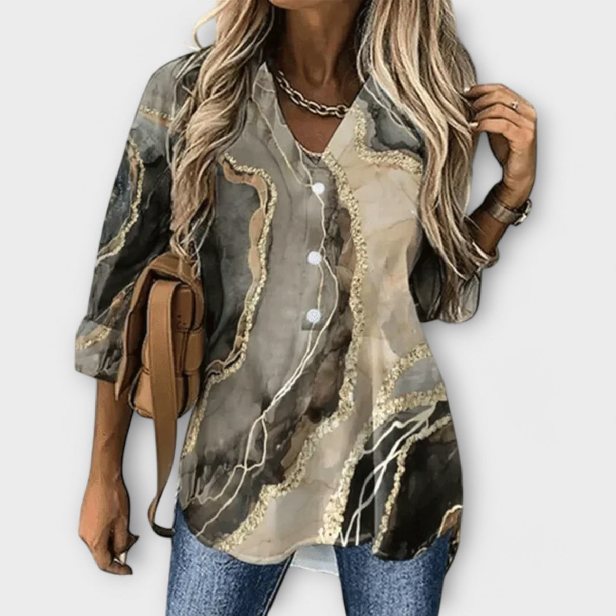 Elegance and Uniqueness in a Women's Blouse