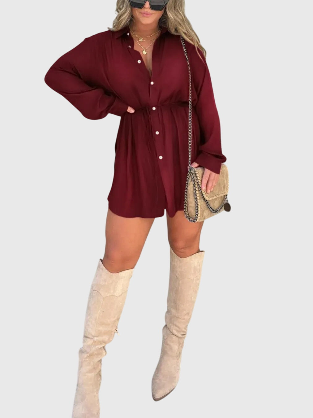 Nova™ | Elegant Romper Dress
