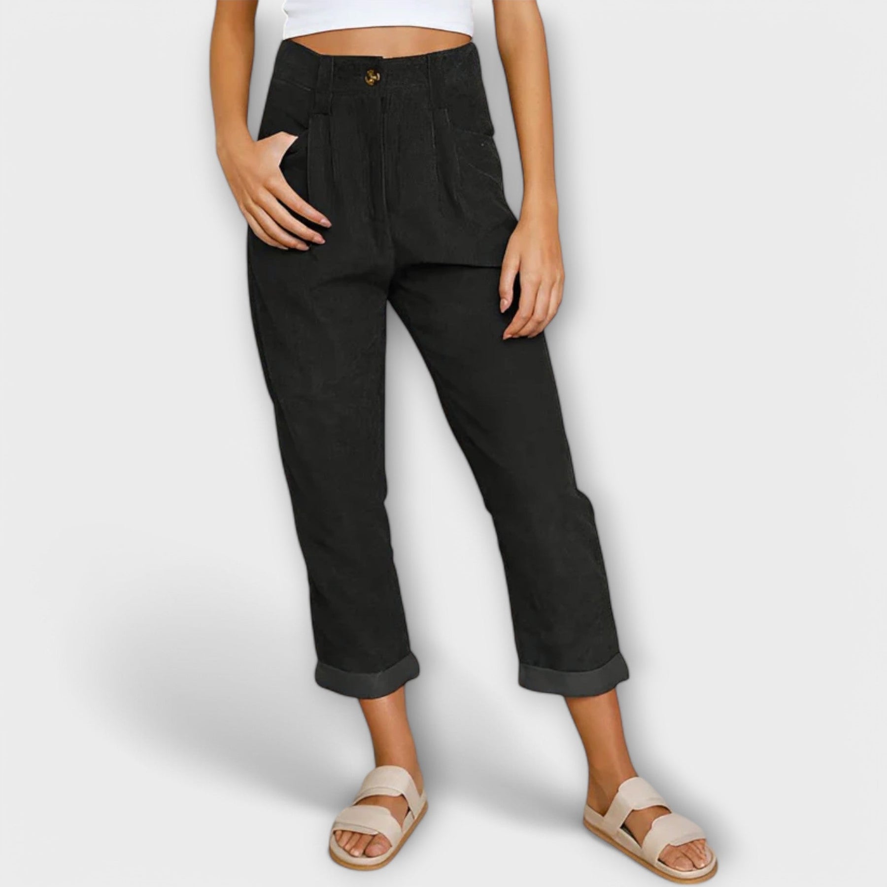 Modern Corduroy Trousers