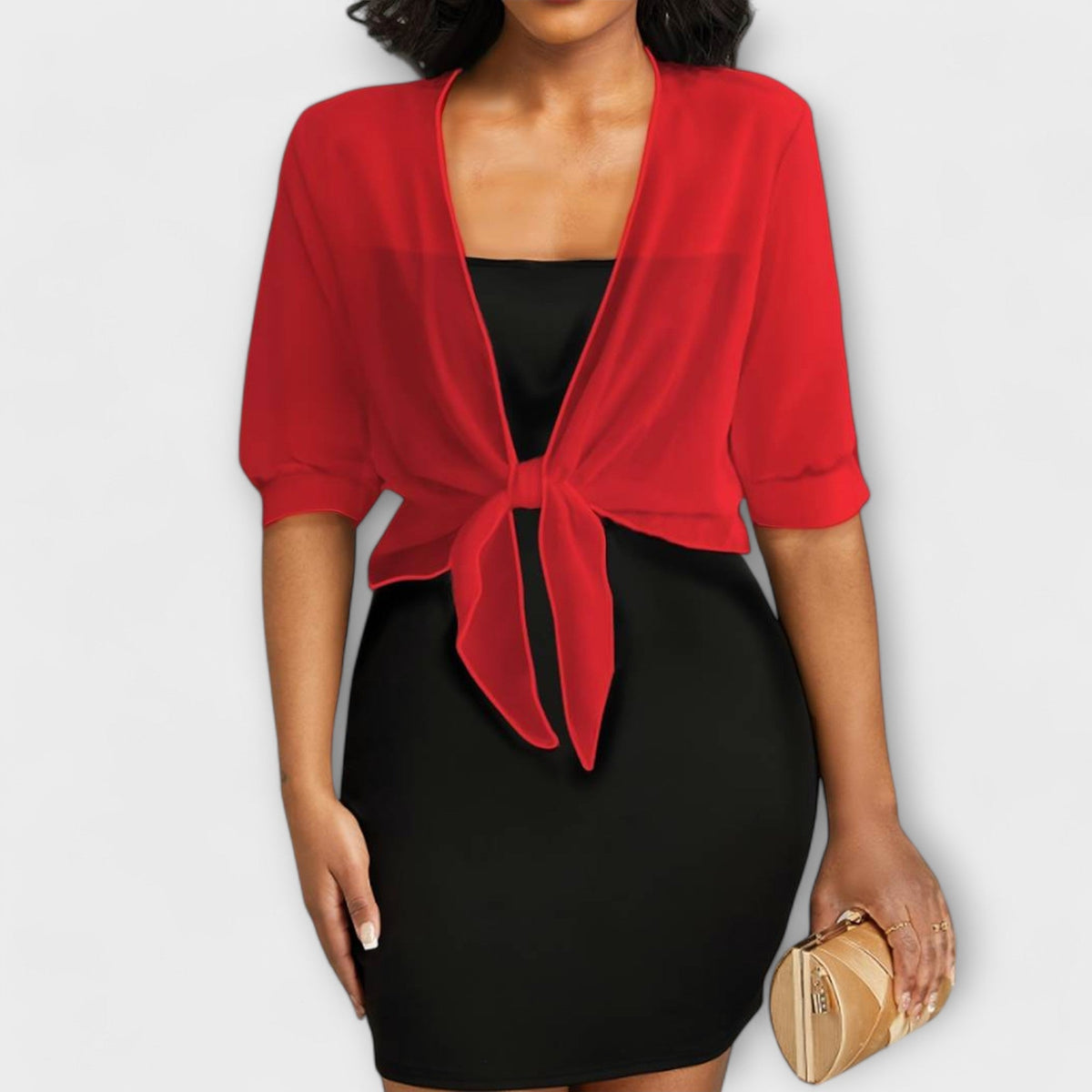 Blouse with Open Front