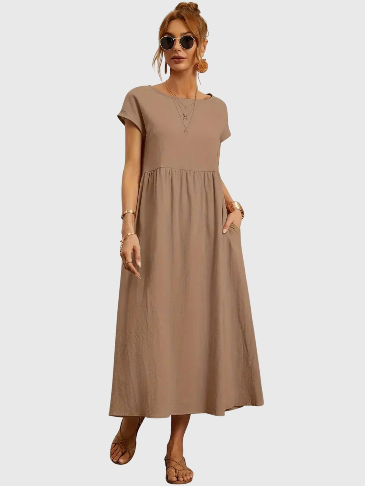 Giselle™ - Casual Pocket Dress