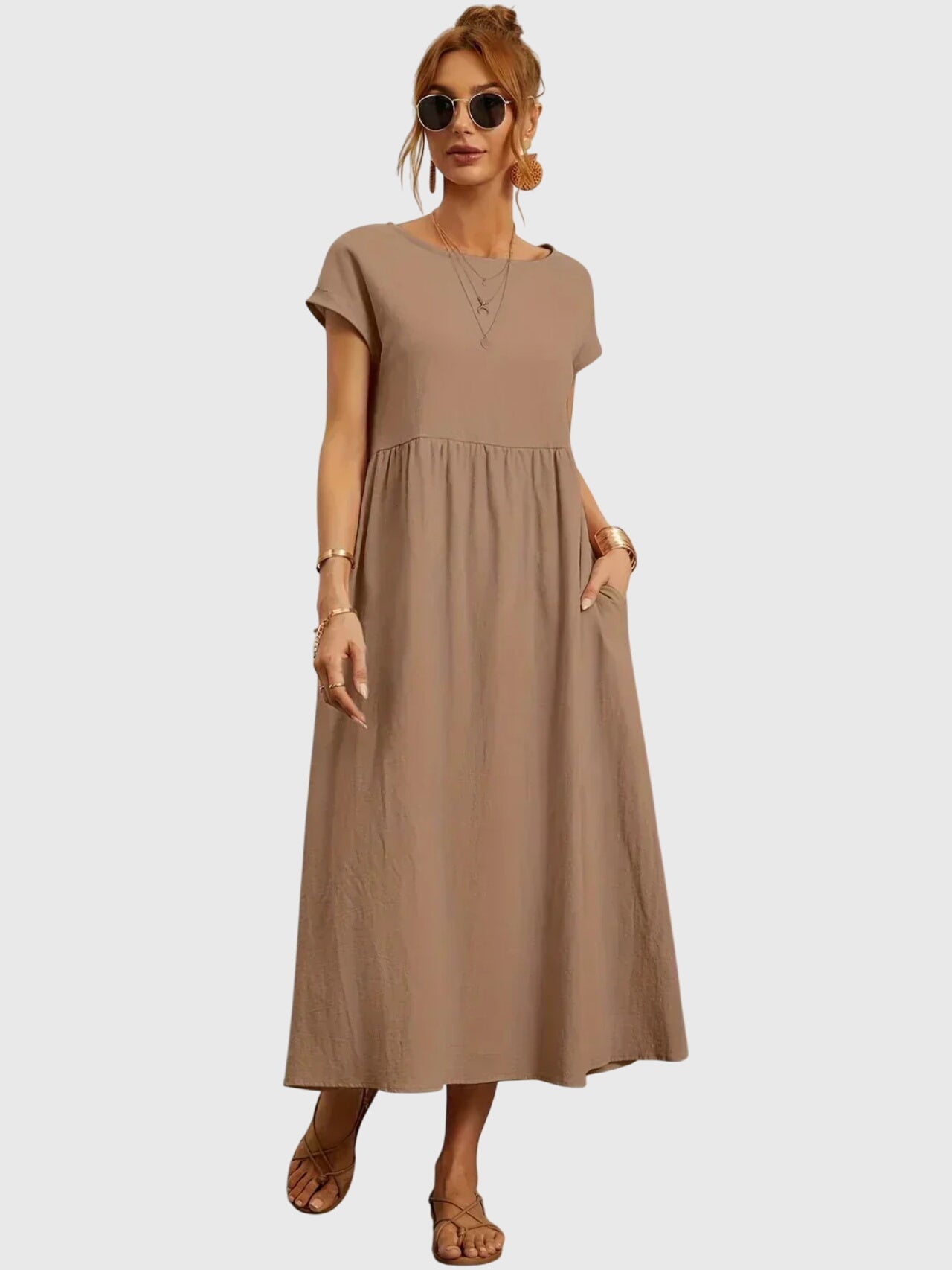 Giselle™ - Casual Pocket Dress