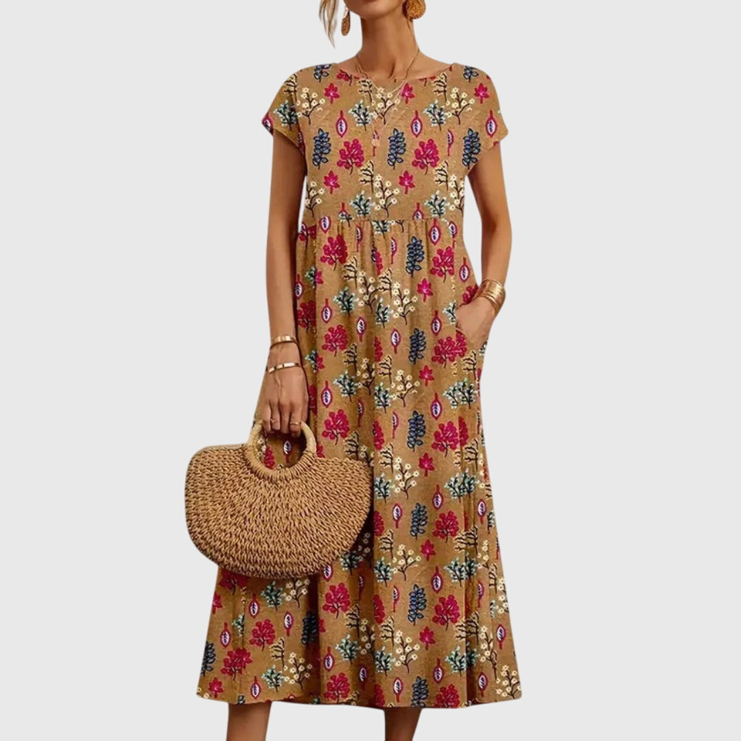 Valencia™  | Chic Floral Dress