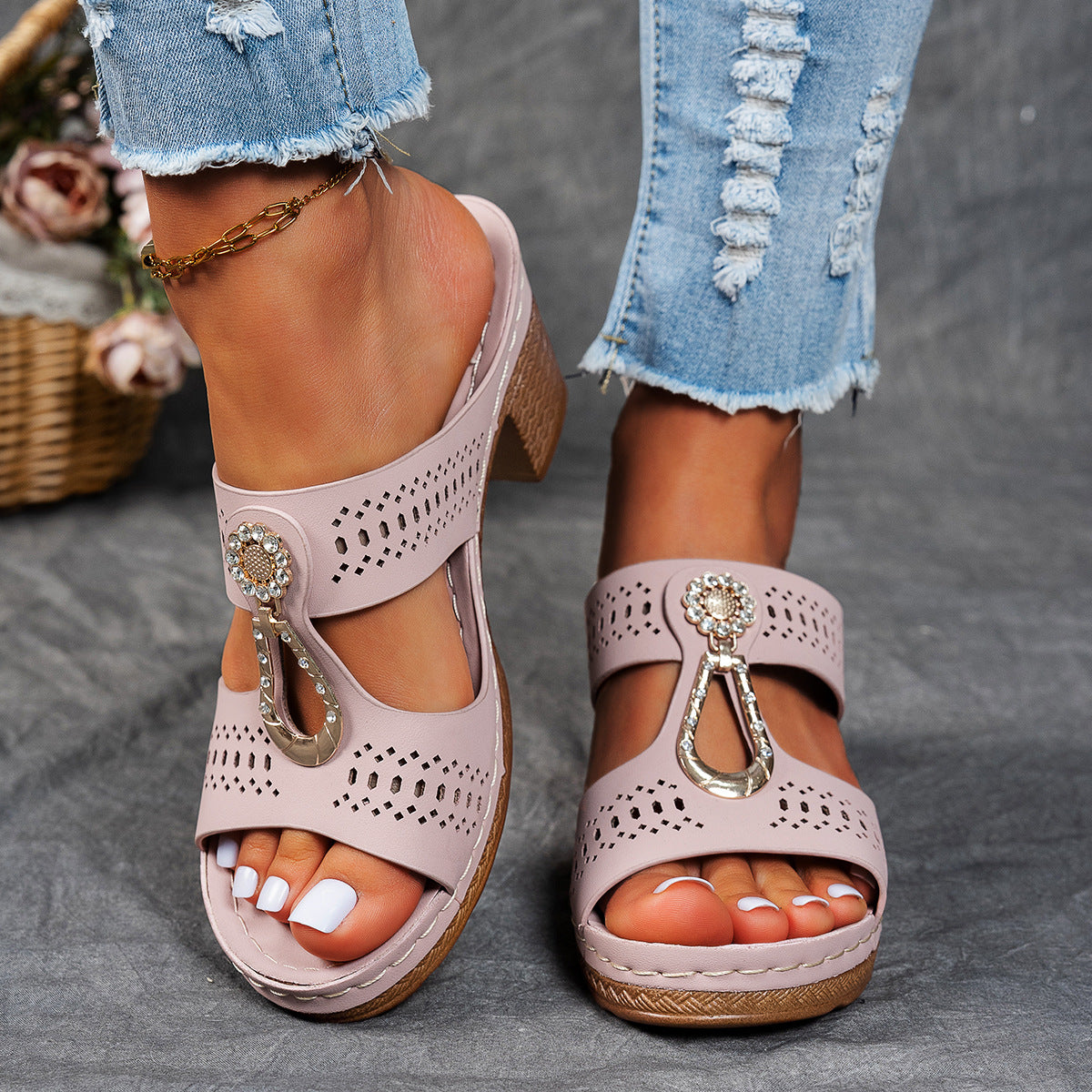 Ruby | Orthopedic Heel Sandals