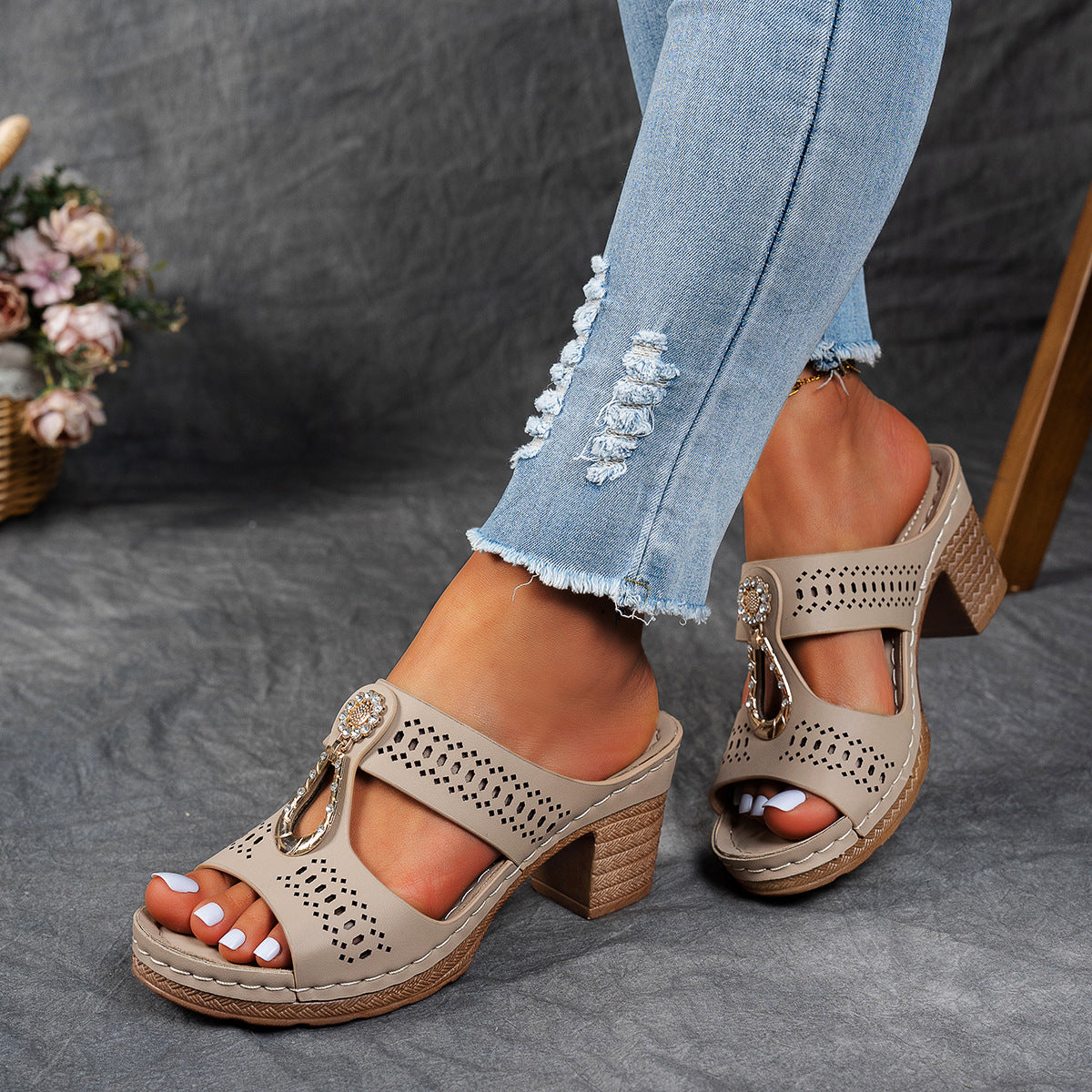 Ruby | Orthopedic Heel Sandals