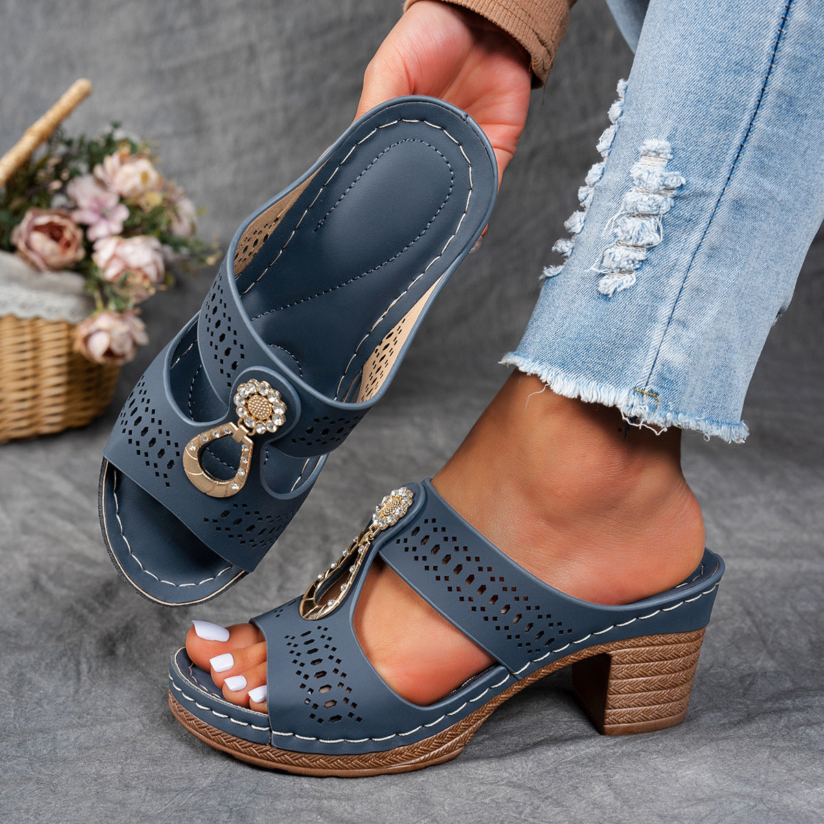 Ruby | Orthopedic Heel Sandals