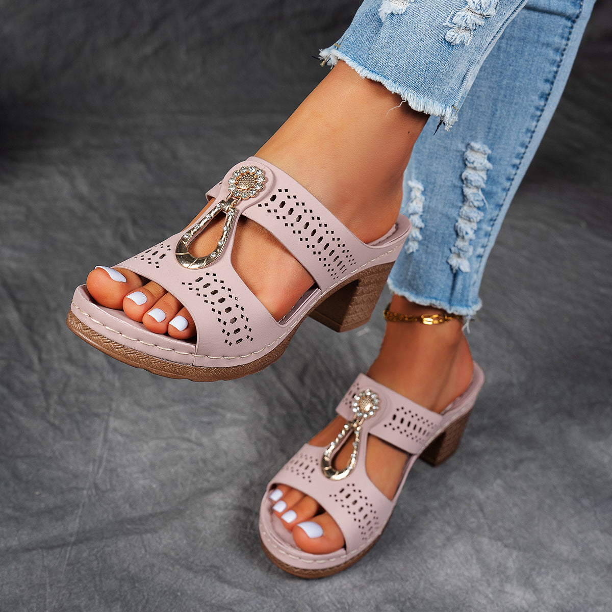 Ruby | Orthopedic Heel Sandals