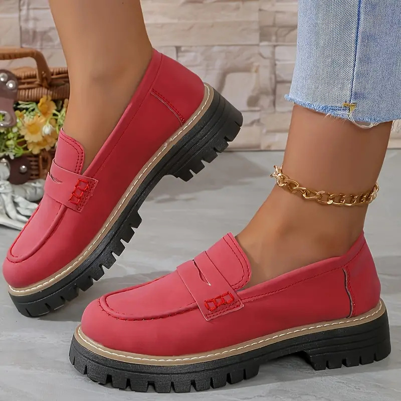 Elara | All-Day Comfort Chunky Loafers