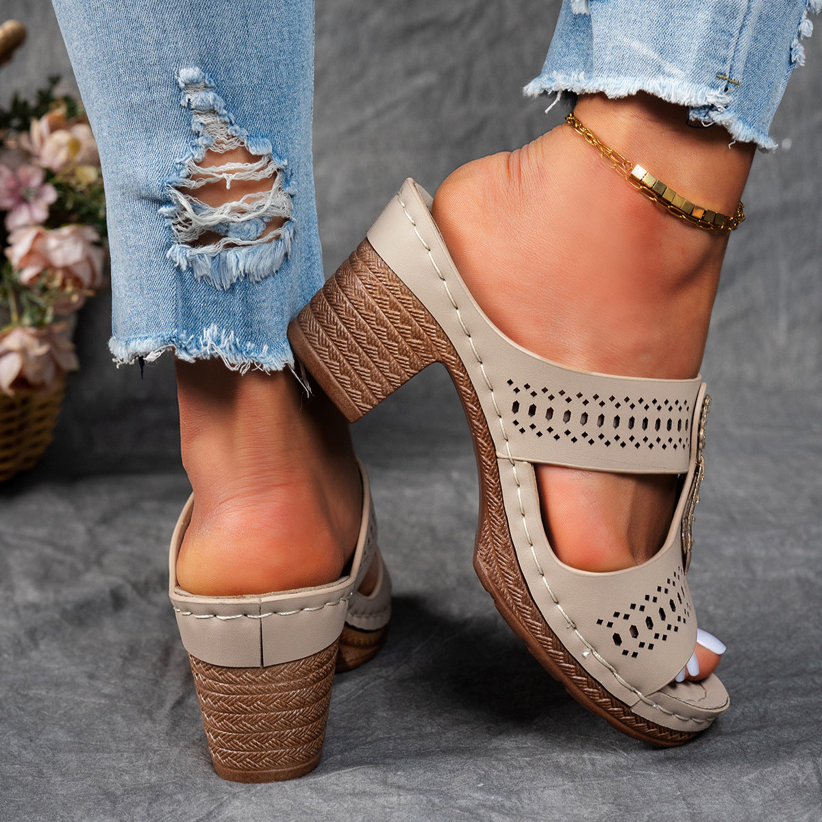 Ruby | Orthopedic Heel Sandals