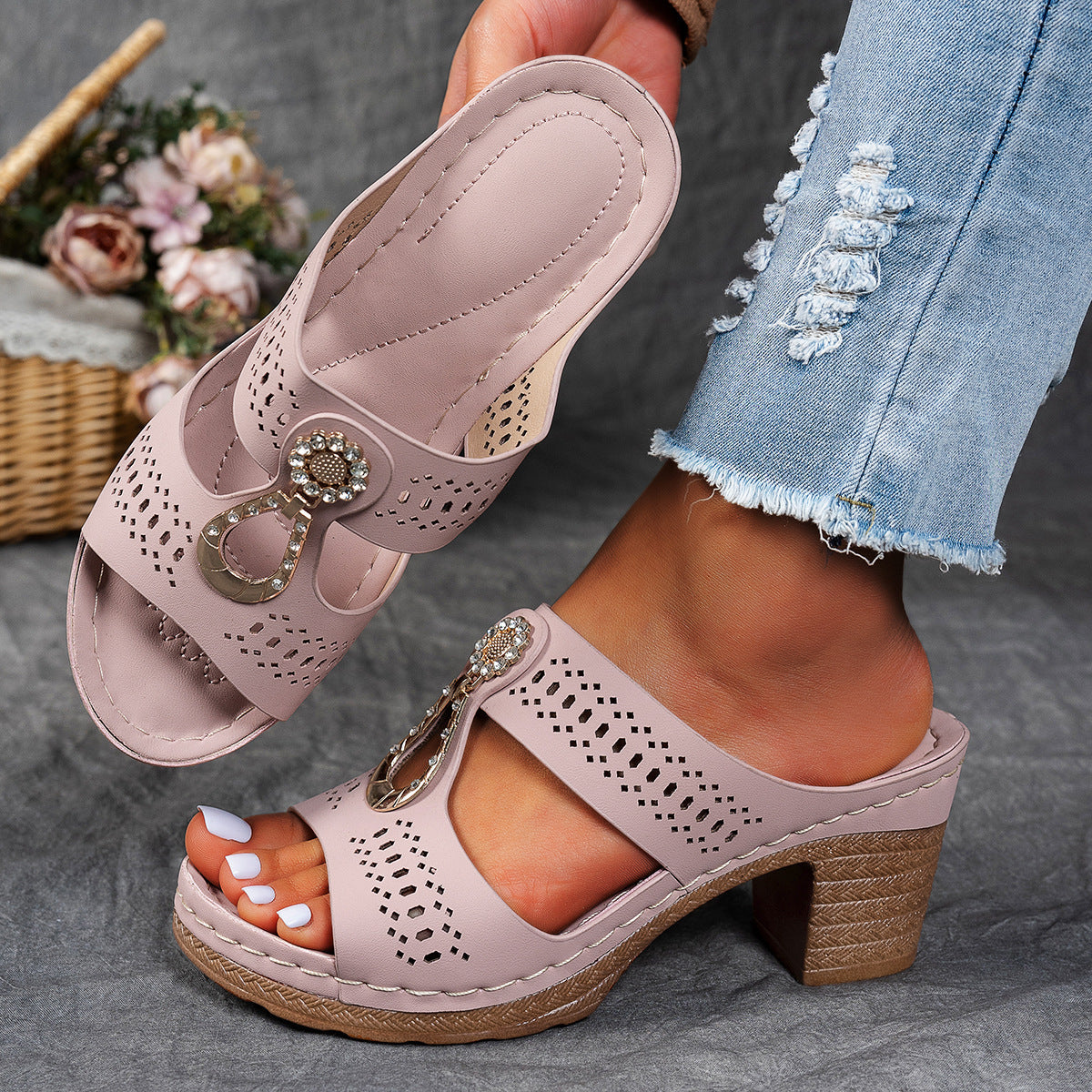 Ruby | Orthopedic Heel Sandals