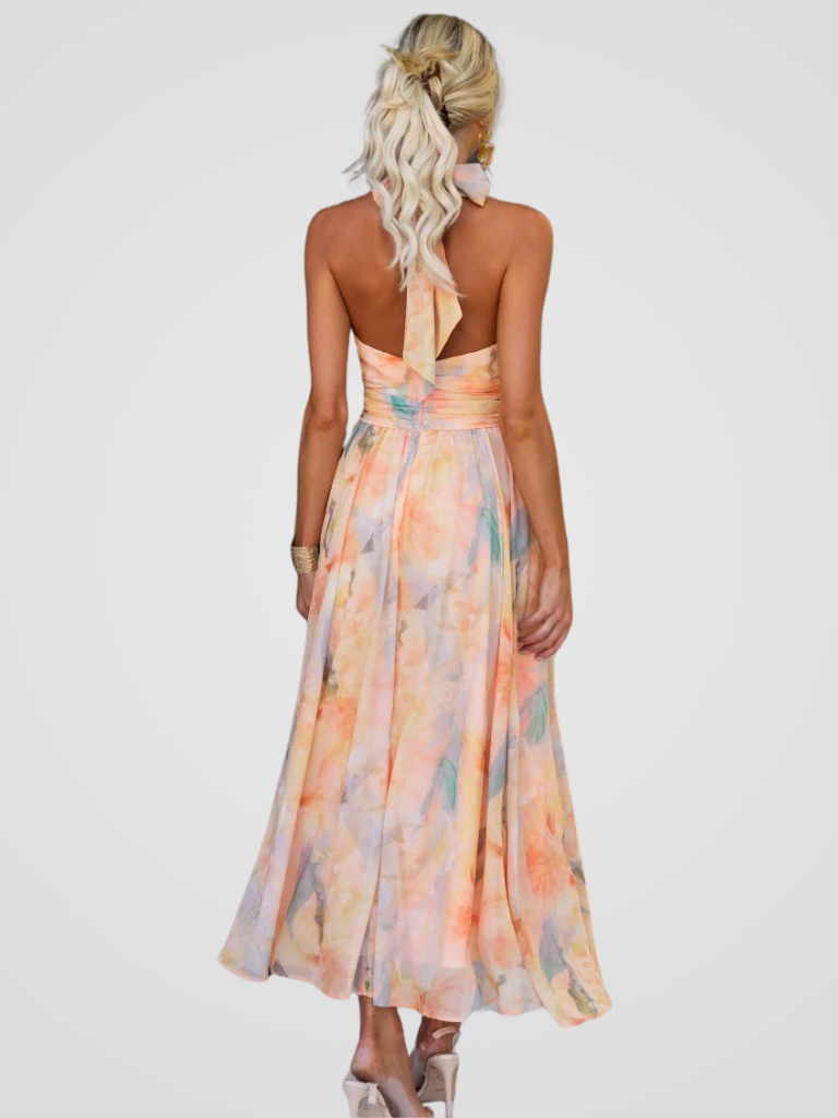 Elviana™ | Elegant Midi Dress