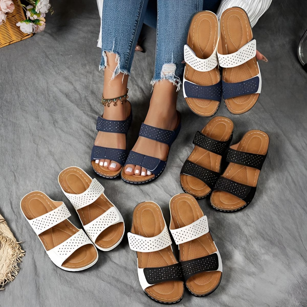 THEODORA | ELEGANT ORTHOPAEDIC SANDALS