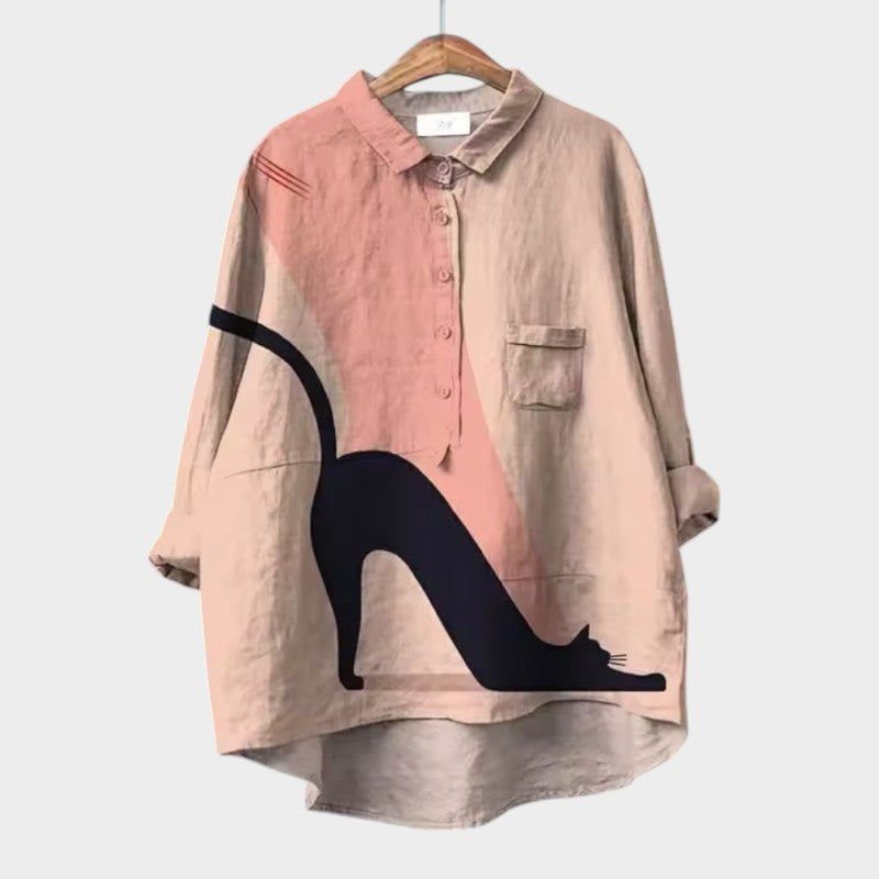 Josefine | Handmade Blouse with Lace