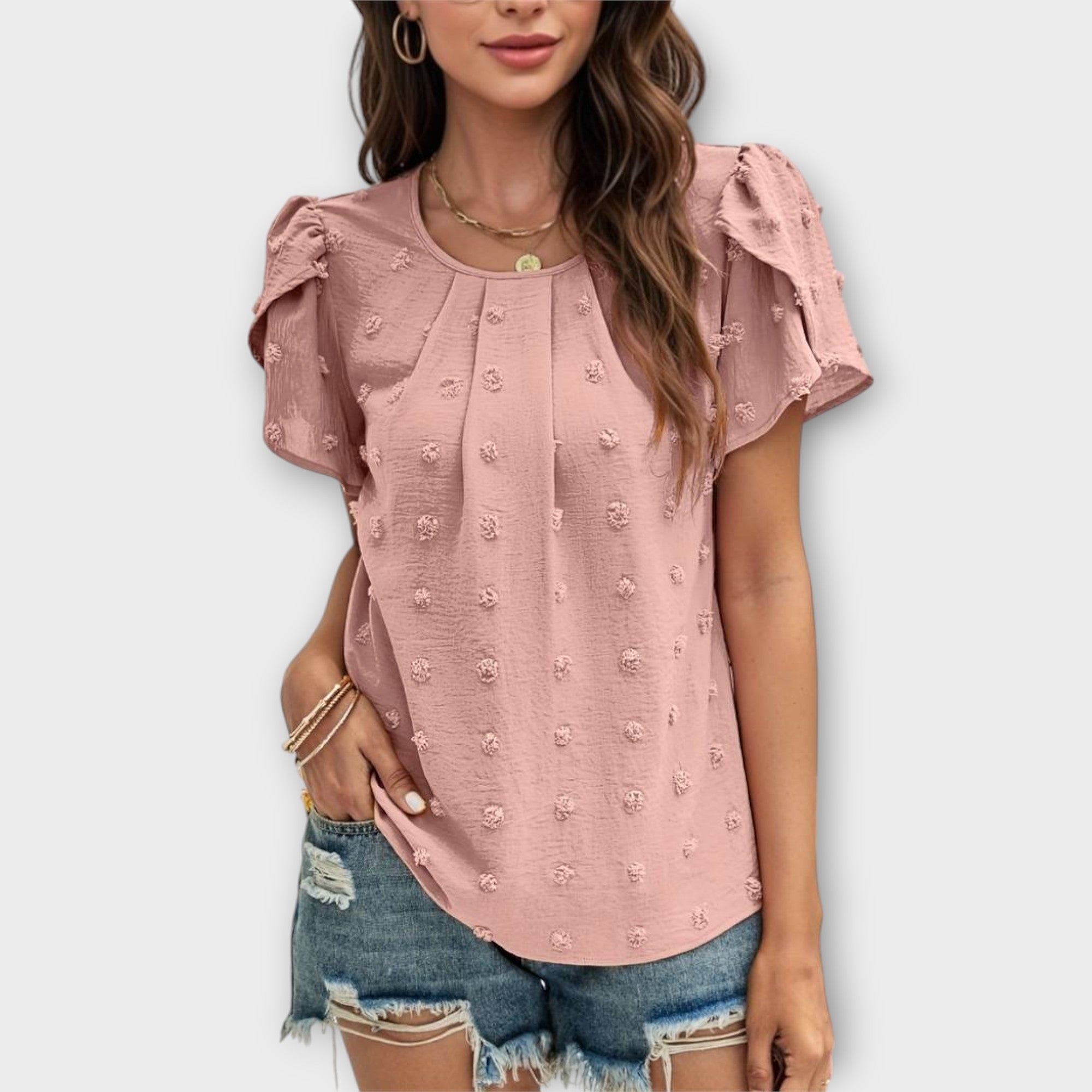 The Perfect Polka Dot Blouse