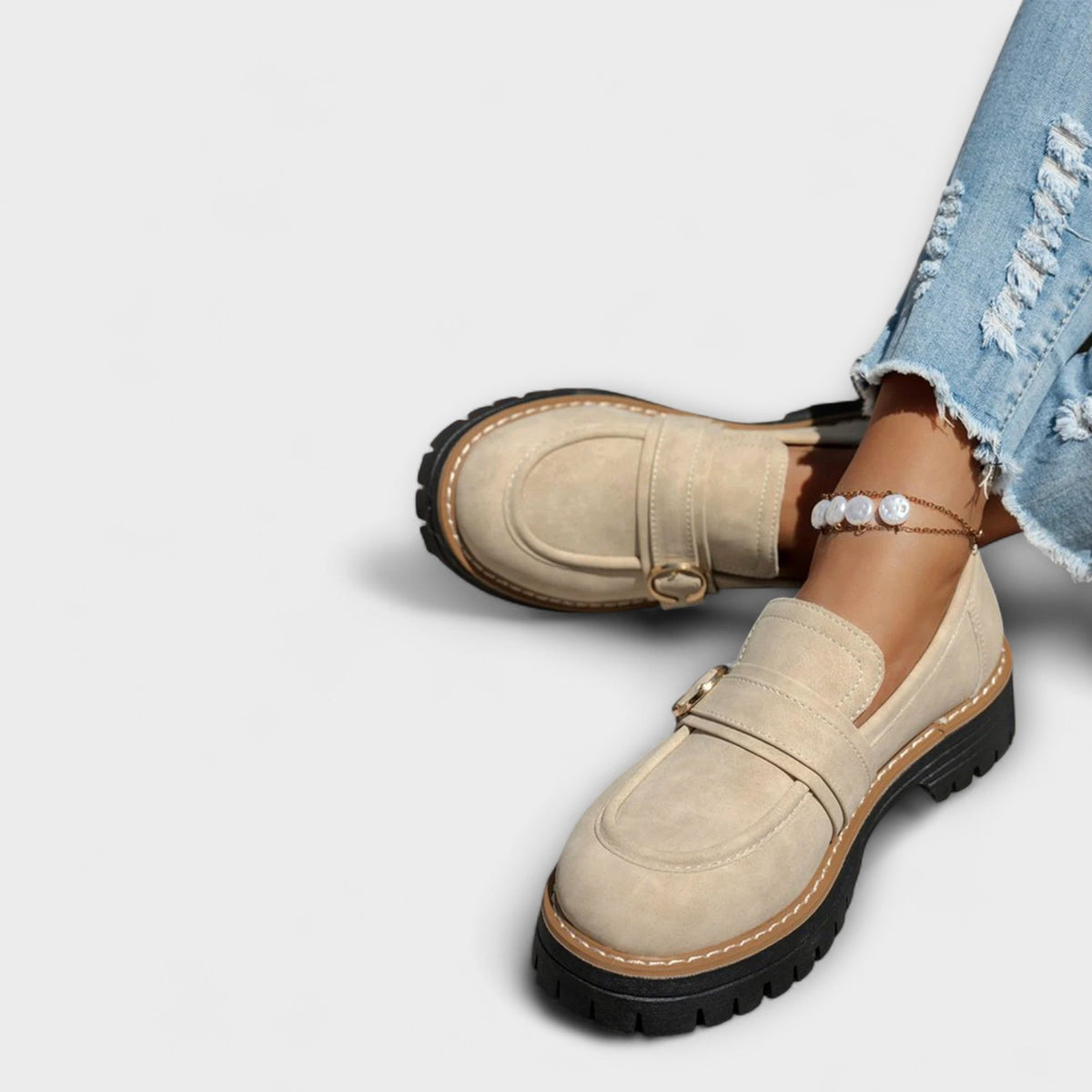 Lora – Casual Round Toe Loafers