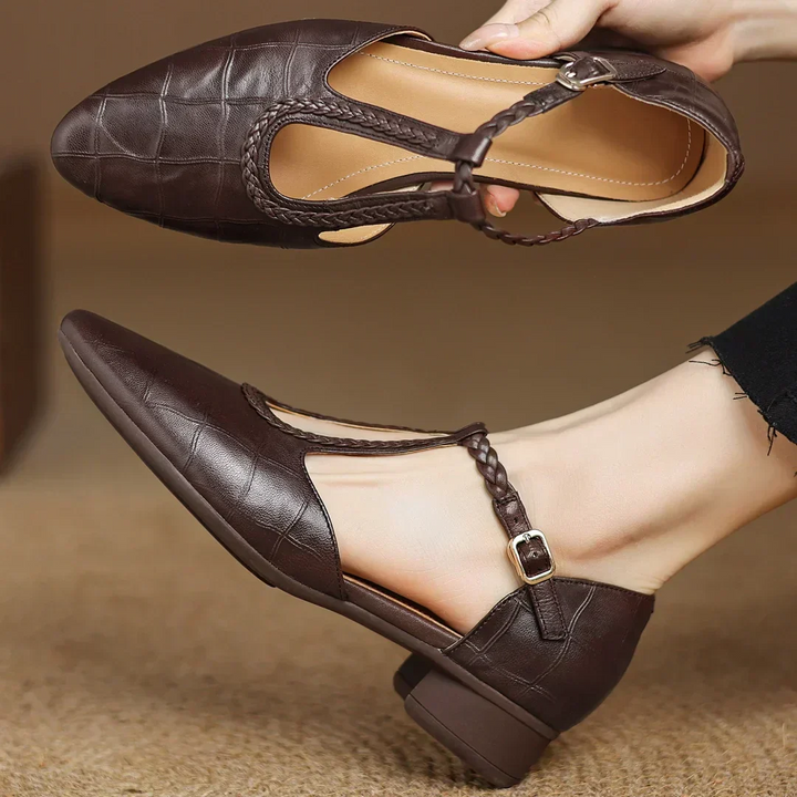 Elena® Premium Orthopedic Leather Shoes