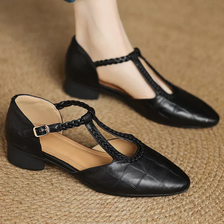 Elena® Premium Orthopedic Leather Shoes