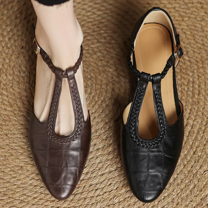 Elena® Premium Orthopedic Leather Shoes